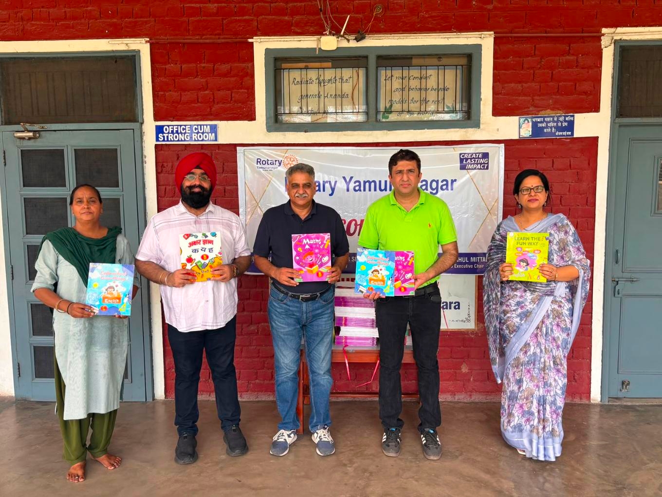 Distribution of Books - Sri Sathya Sai