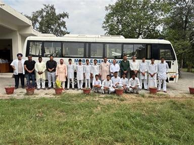 Dental checkup camp at Gurukul Shadipur